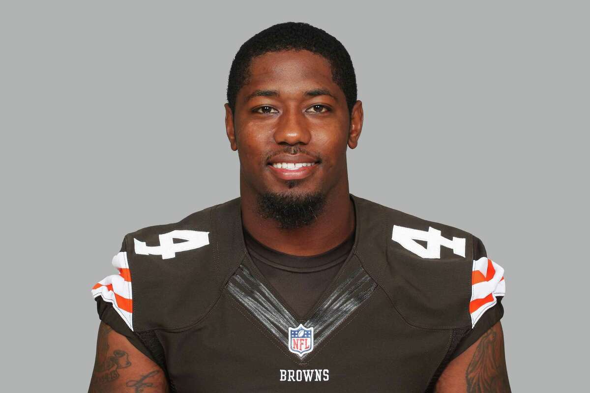 This is a 2014 photo of Ben Tate of the Cleveland Browns NFL football team. This image reflects the Cleveland Browns active roster as of Monday, June 2, 2014 when this image was taken. (AP Photo)