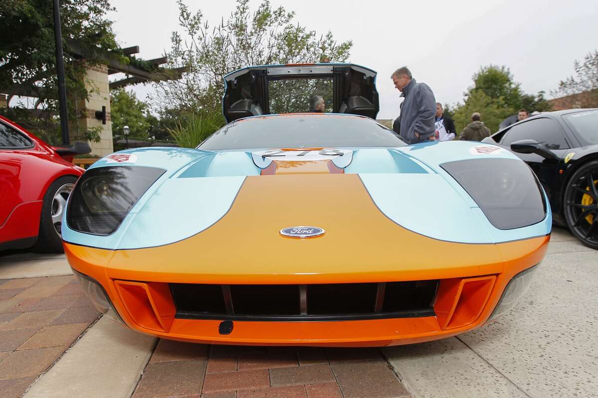 Scenes from the Ride 'n' Shine car show