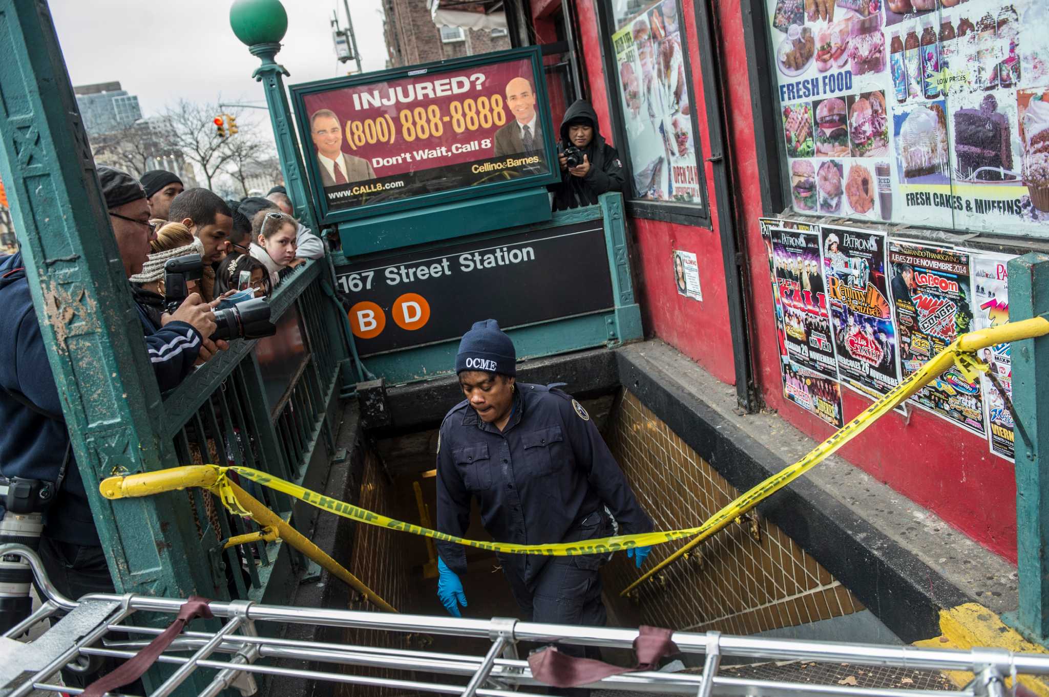 Man hit, killed by New York subway train was pushed, police say