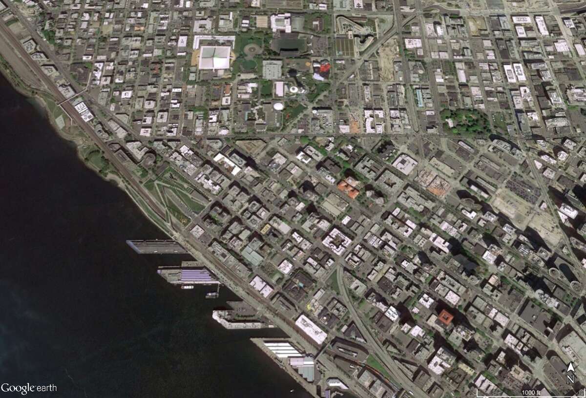 Seattle 'hoods then and now ... from space!