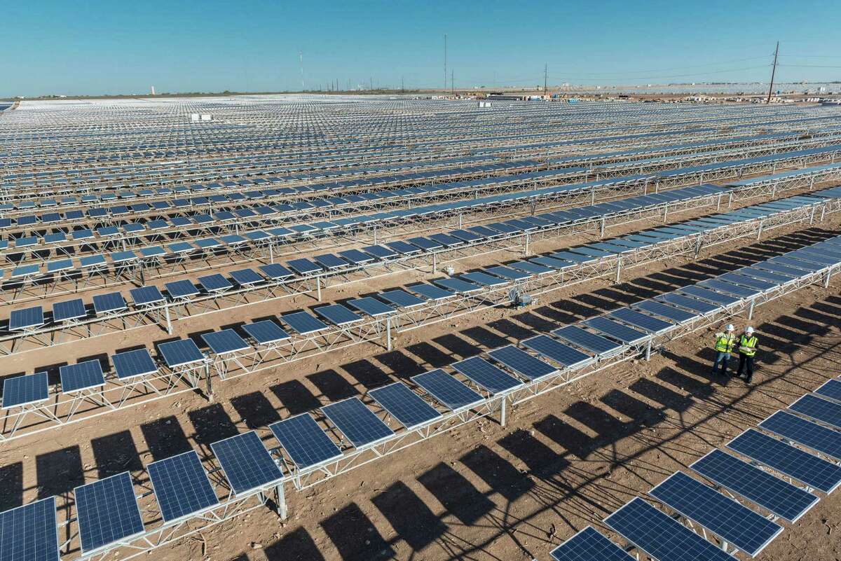 OCI Solar Power’s Alamo 4 plant in Brackettville is one of four currently in operation in a partnership with CPS Energy.