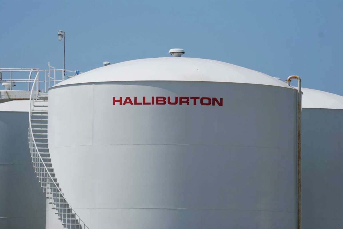 (FILES) This April 8, 2011 file photo shows a Halliburton facility in Port Fourchon, Louisiana. The world's second biggest oil services company, Halliburton, is threatening to overturn the board at Baker Hughes after merger talks between the two US companies stalled, the smaller company said November 14, 2014. Baker Hughes said Halliburton, which had presented an "unsolicited proposal" last month to buy all outstanding shares, had notified it of its intention to nominate candidates to replace the entire board at the April 2015 annual meeting. The move opens the possibility of a hostile takeover bid by Halliburton. AFP PHOTO / Mira OBERMANMIRA OBERMAN/AFP/Getty Images