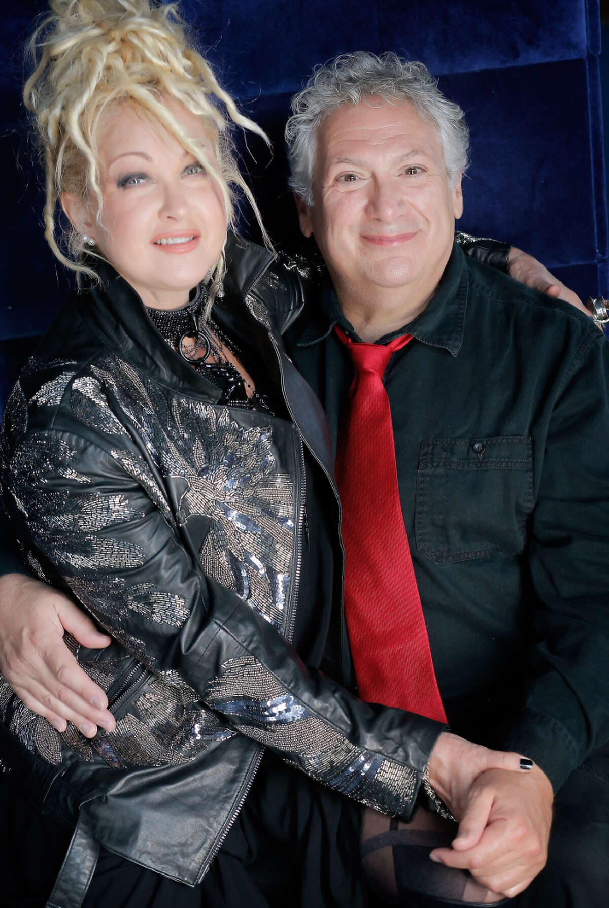 Cindy Lauper and Harvey Fierstein at the Orpheum Theater in San Francisco, to promote their musical, “Kinky Boots”: “There is nothing more communal than writing a musical,” Fierstein says.