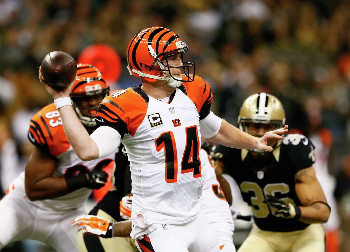 Andy Dalton shook off the worst performance of his career the week before against the Browns to lead the Bengals to an easy win over the Saints on Sunday.