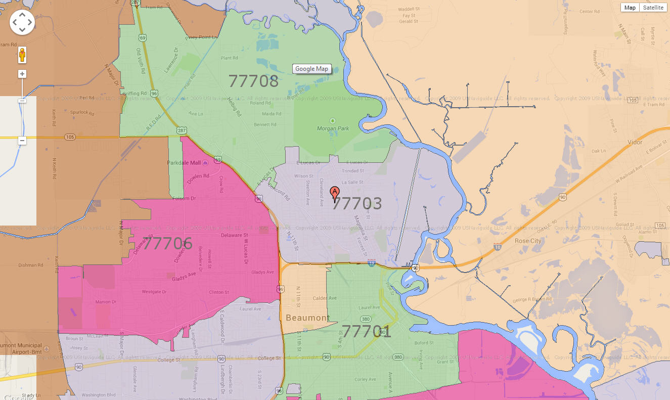 The most stressed zip code in Southeast Texas