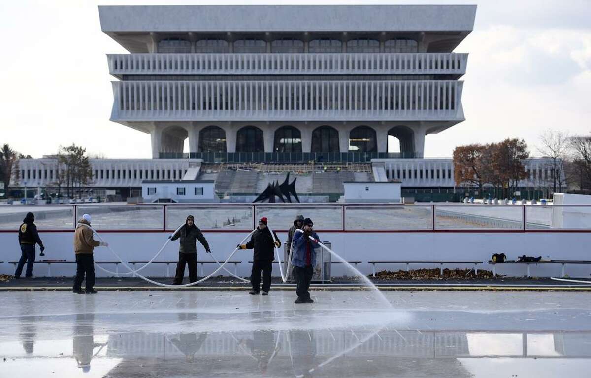 Empire State Plaza ice rink opens Friday