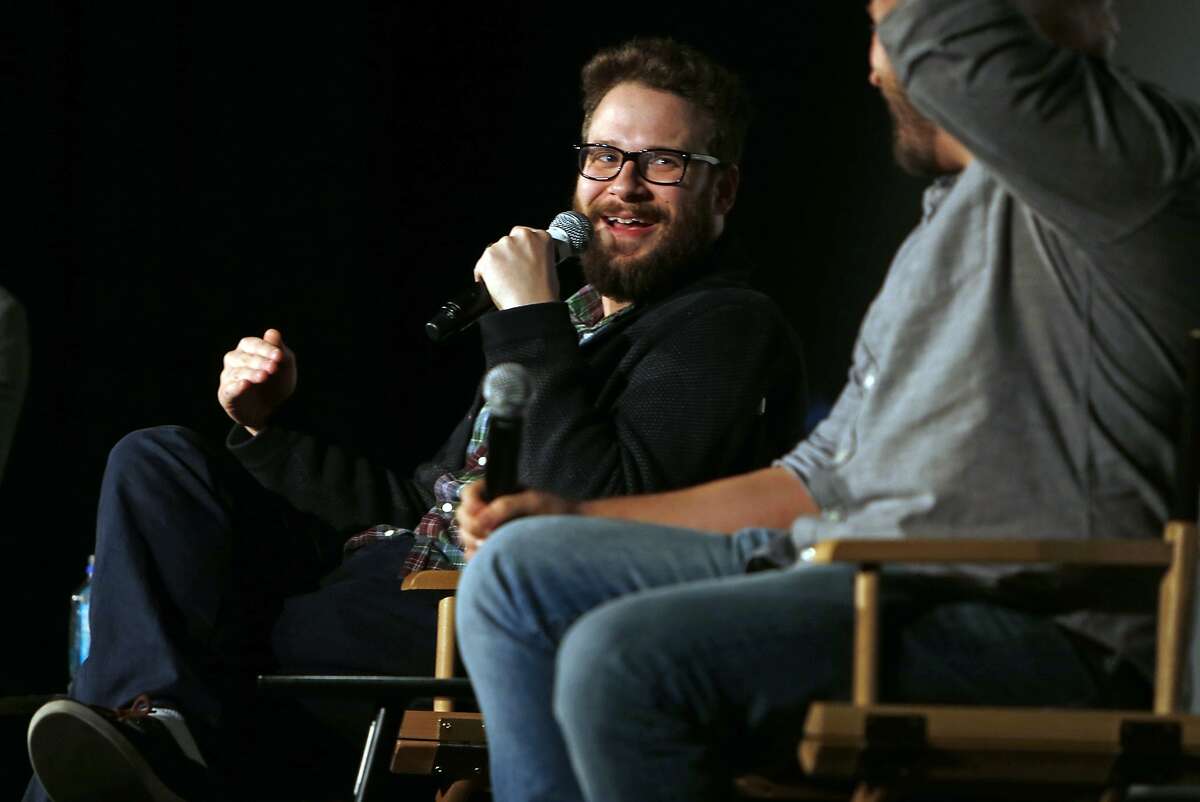 Seth Rogen, Evan Goldberg hit town to screen 'The Interview'