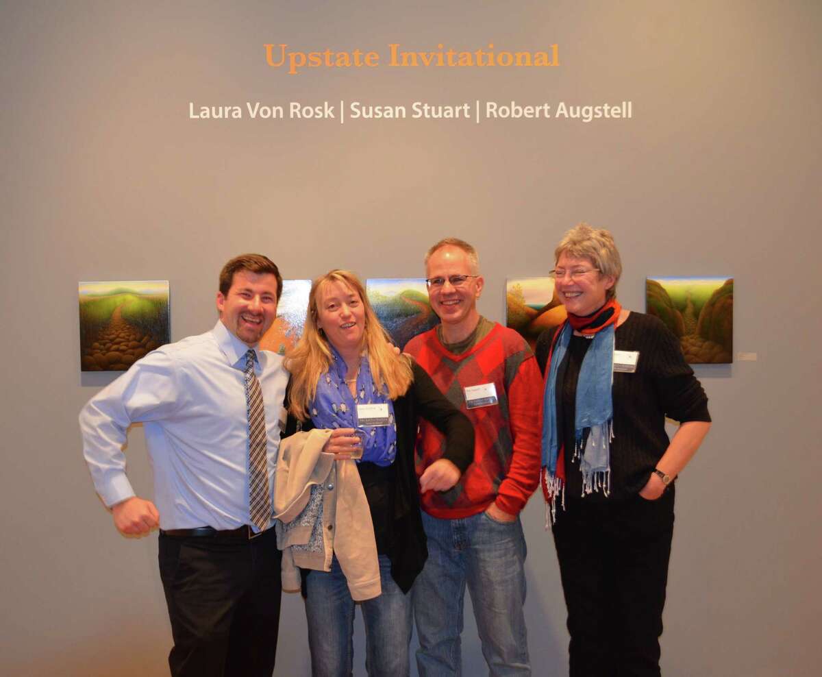 Left to right: Erik Laffer, Laura Von Rosk, Robert Augstell, Susan Stuart. Photo by Helaini Zobel.
