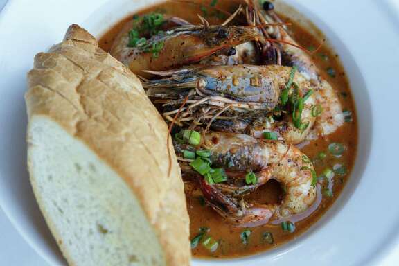 The New Orleans BBQ shrimp at Cookhouse
