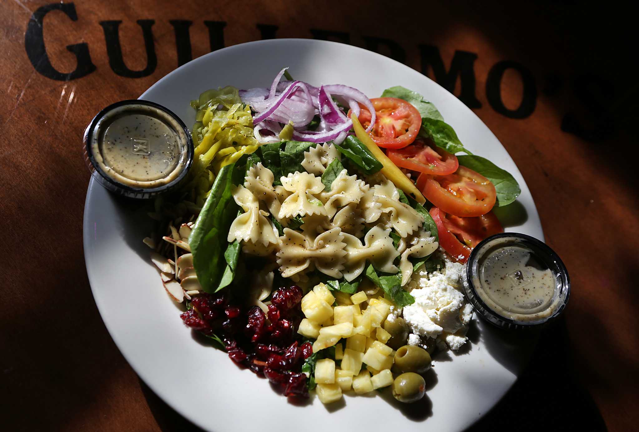 Recipe Guillermo’s Spinach & Bowtie Pasta Salad