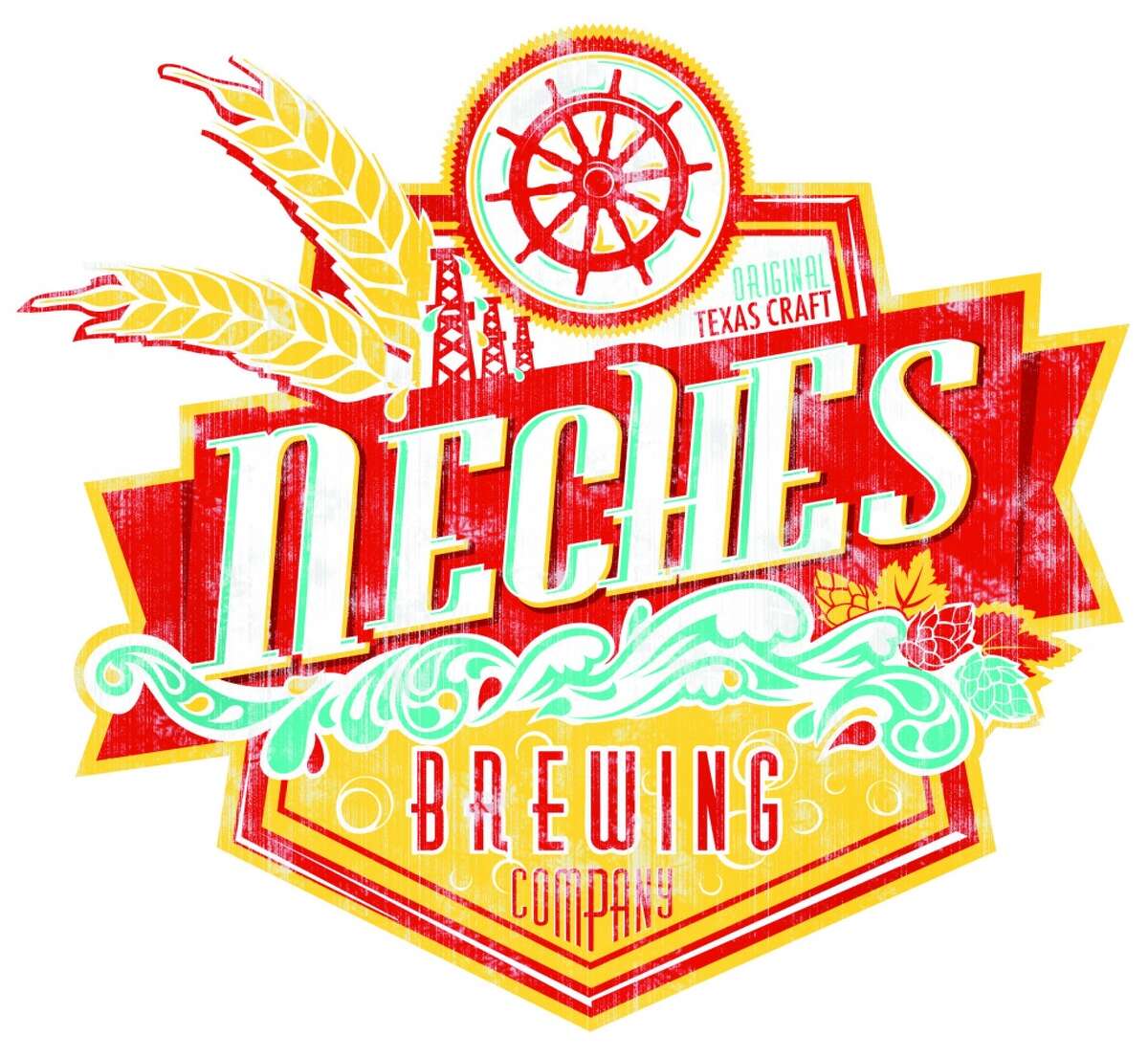 Lance LaRue's logo work for the forthcoming Neches Brewing Company