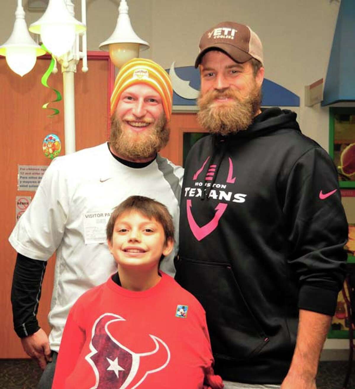 Houston Rockets Visit Pediatric Patients at Children's Memorial