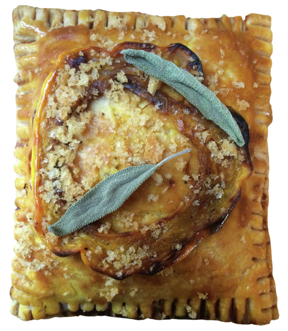 A pop of Thanksgiving in artisan tart