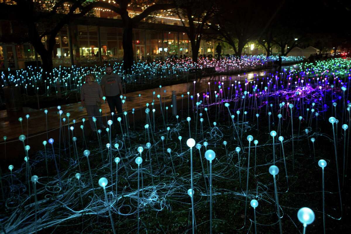 Discovery Green sees the light with new art installation