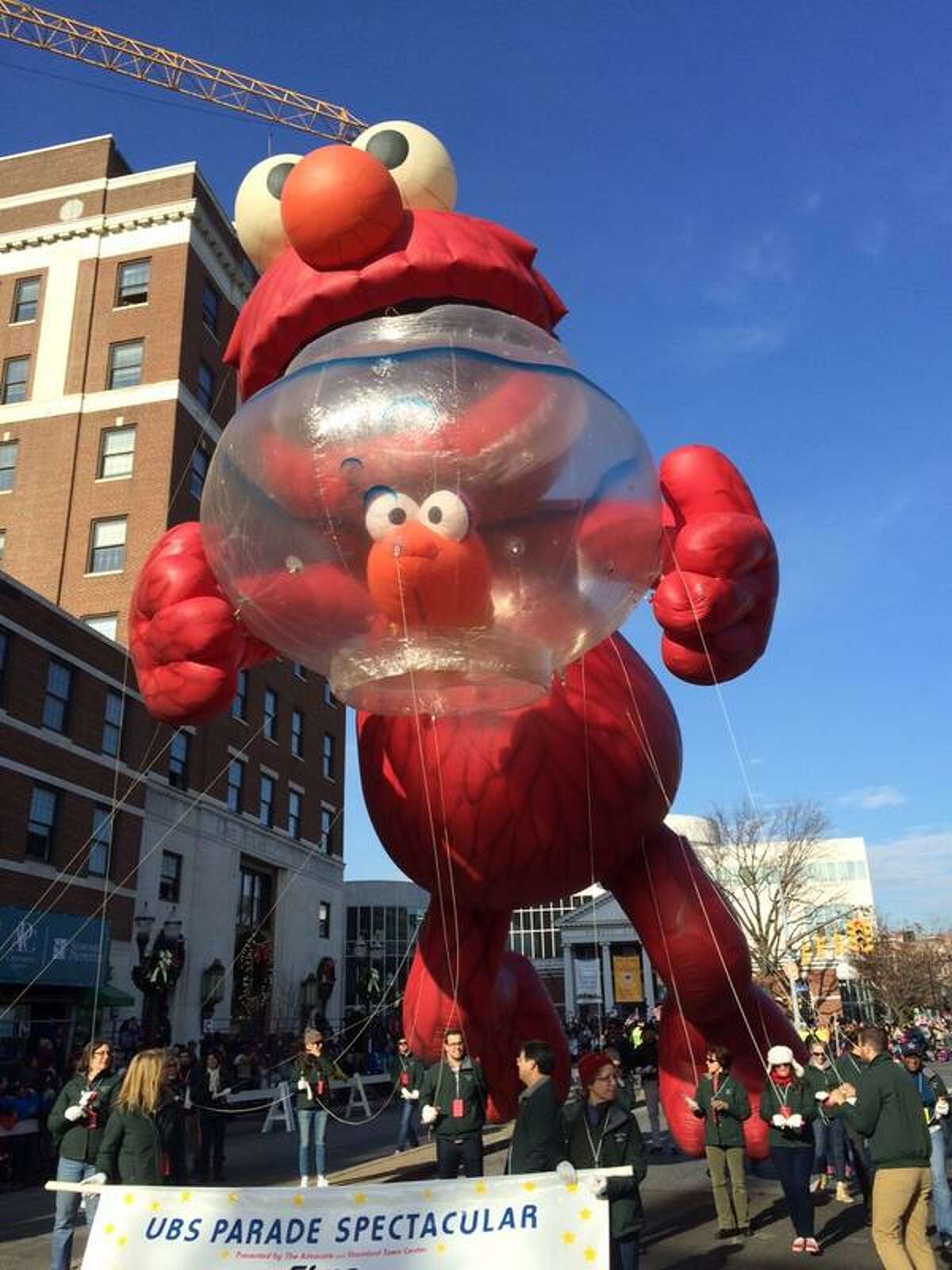 Stamford parade and weather thrill crowds