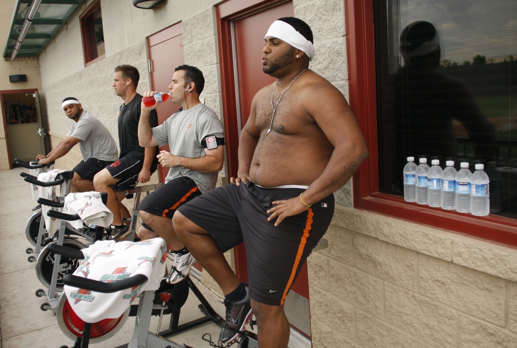 Photos: The skinny on Pablo Sandoval's weight – East Bay Times