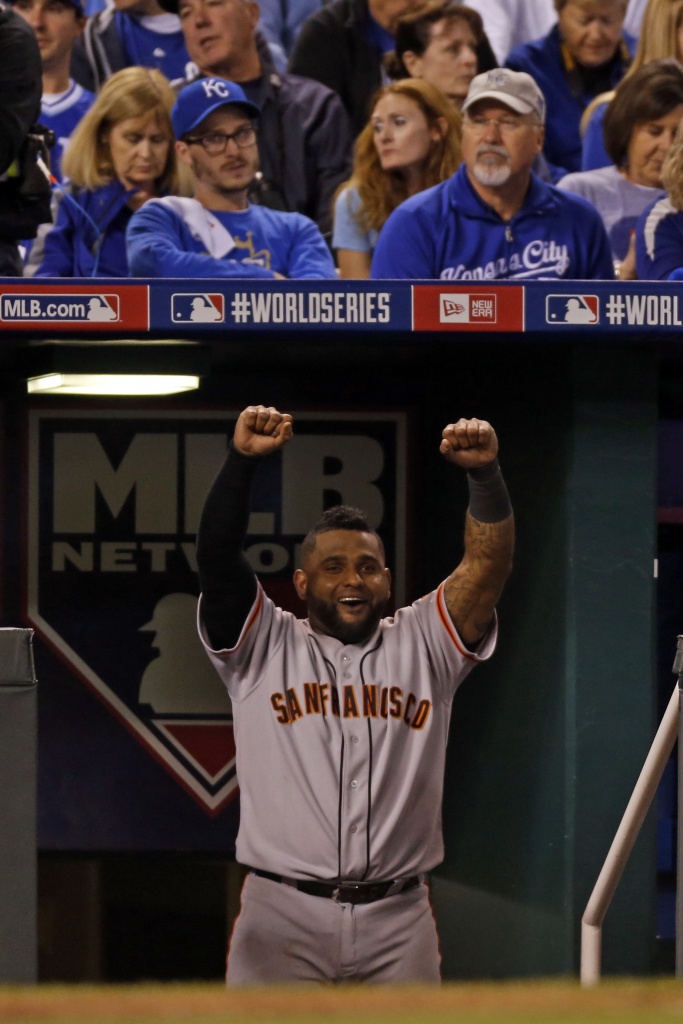 Former Giant Pablo Sandoval's belt can't take the stress