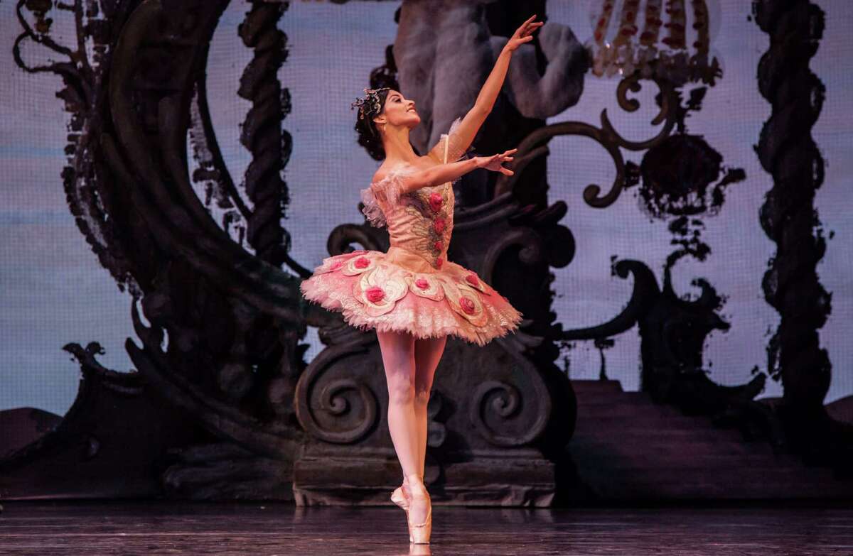 Houston Ballet principal dancer Karina Gonzalez as the Sugar Plum Fairy in Ben Stevenson's version of "The Nutcracker."