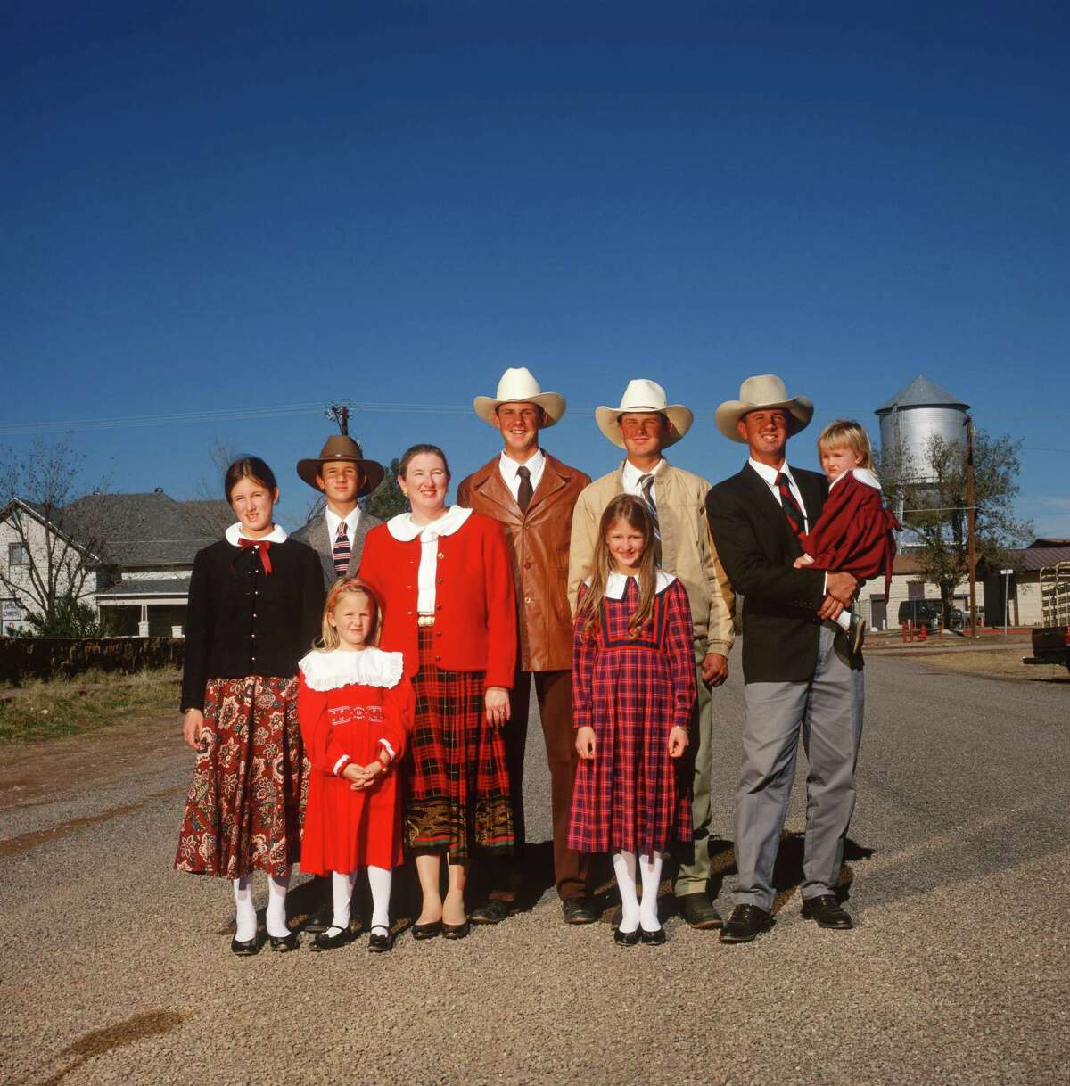 The Largent Family, Van Horn 1998 Photographs by Michael O’Brien from "...