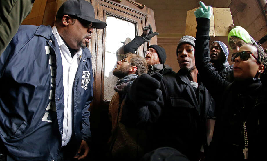 Ferguson still tense, but grows calmer