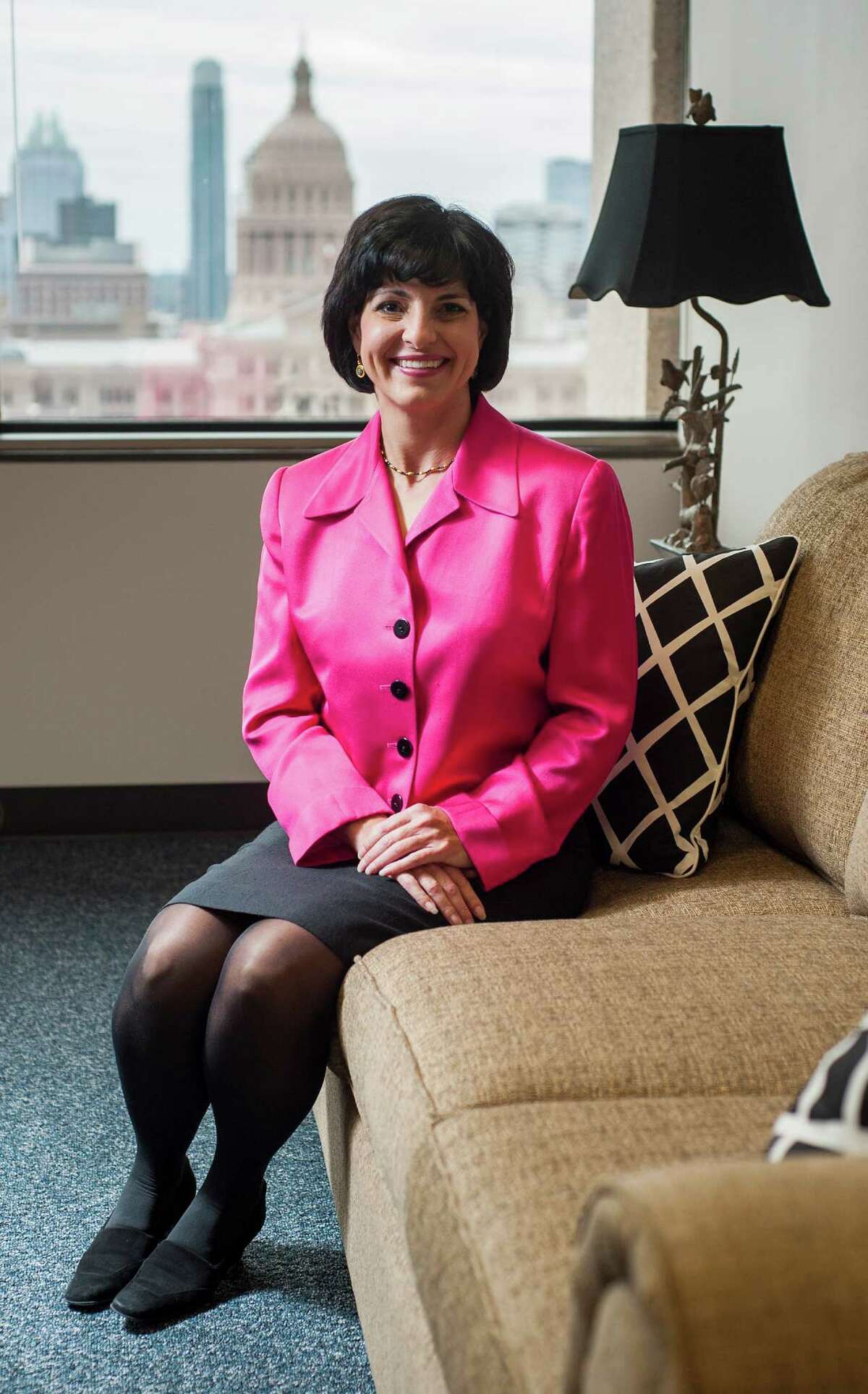 Texas Railroad Commission Chair Christi Craddick in her Austin, TX office on Thurs., Nov. 13, 2014. Ashley Landis/Special Contributor
