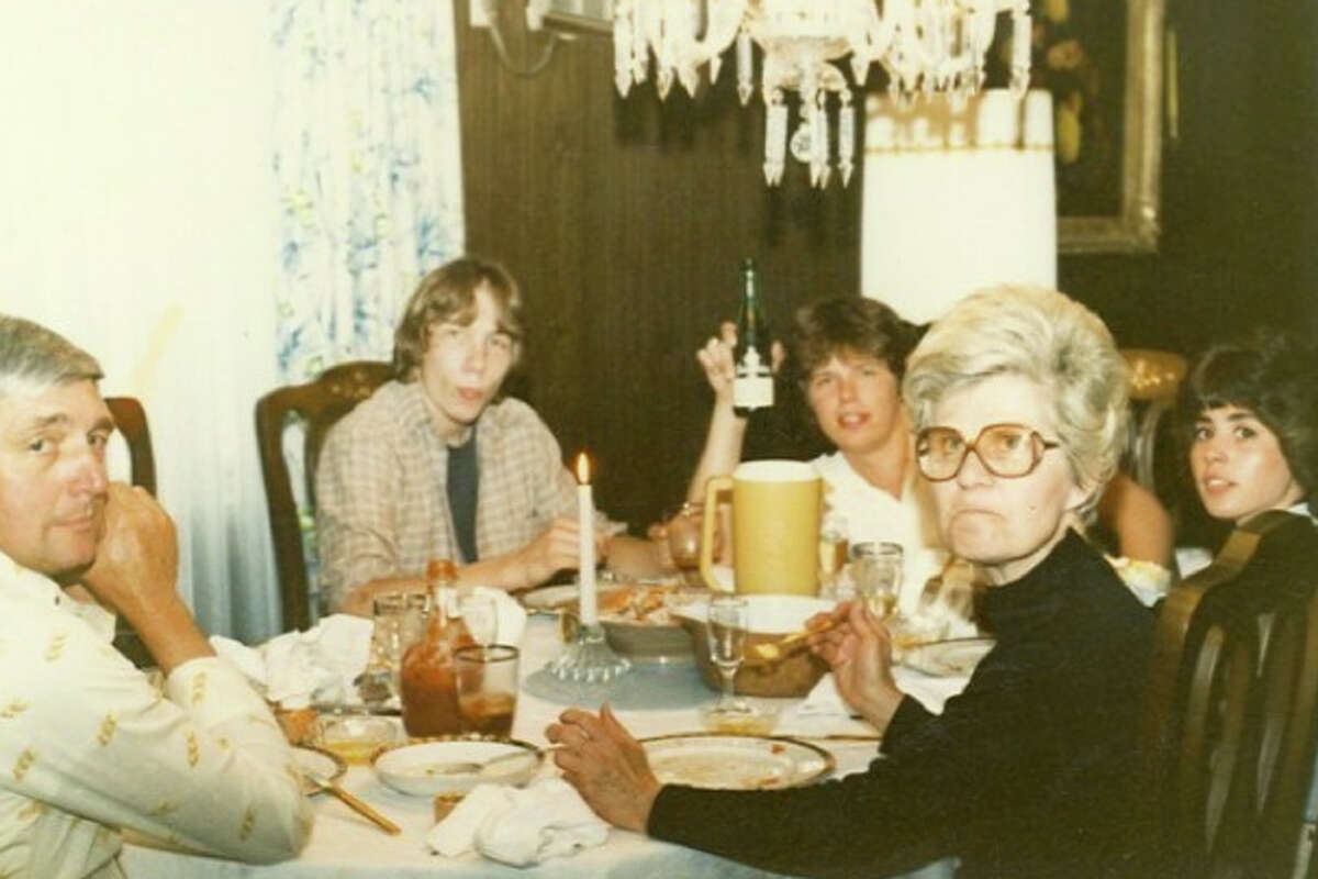 I'm grateful that Aunt Barb wasn't focused on Shawn and his Molson.
