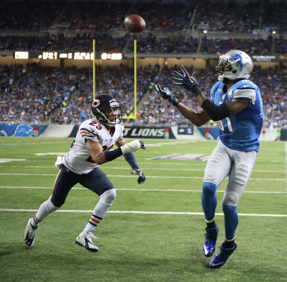 Lions' 'Megatron' fastest to 10,000 yards receiving