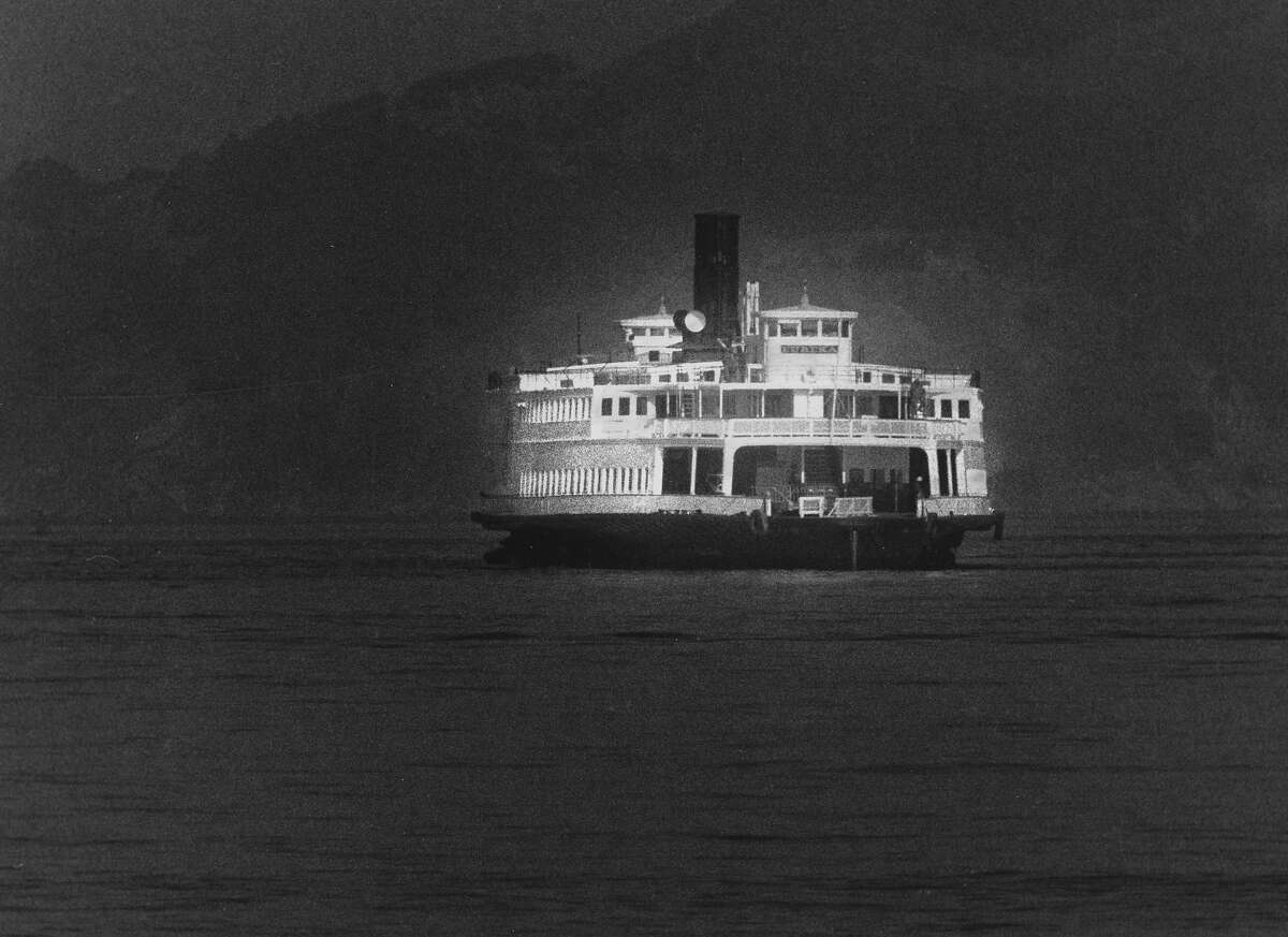 The steam ferry boat Eureka heads back to San Francisco and the Hyde Street Pier Photo ran 05/17/1990, P. A7