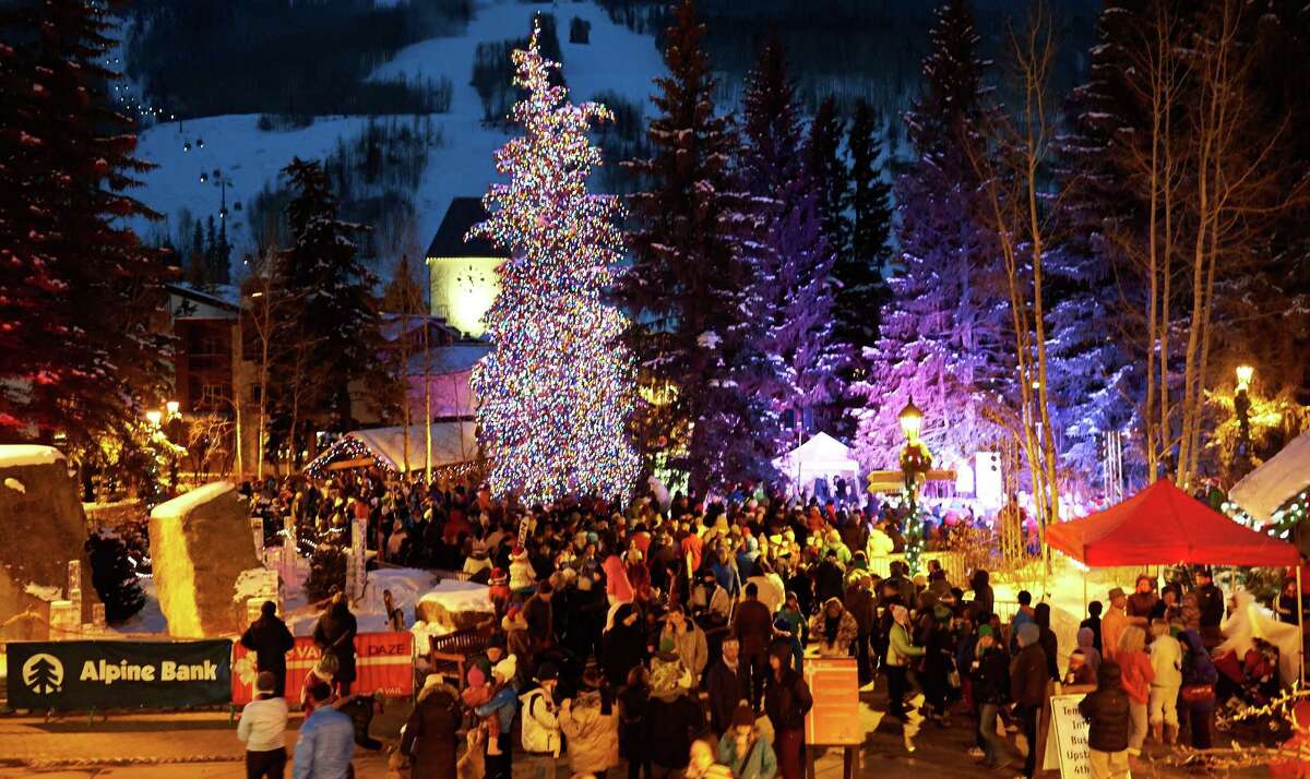 Christmas and New Year's Eve celebrations at North American ski resorts