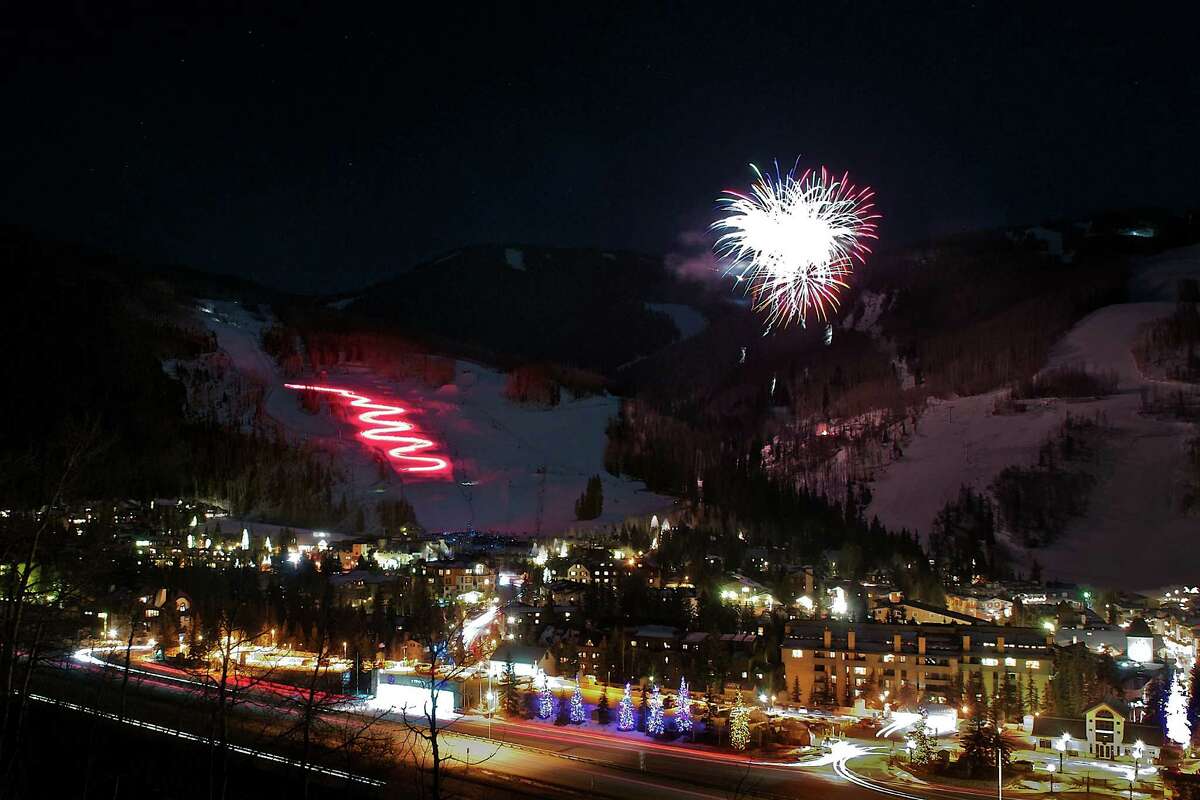 Christmas and New Year's Eve celebrations at North American ski resorts