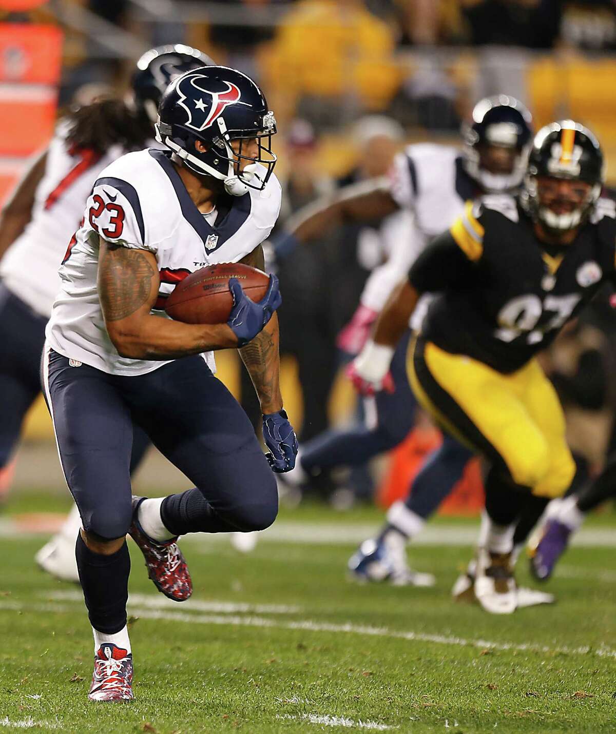 Arian Foster injury: Texans RB leaves with hamstring injury 