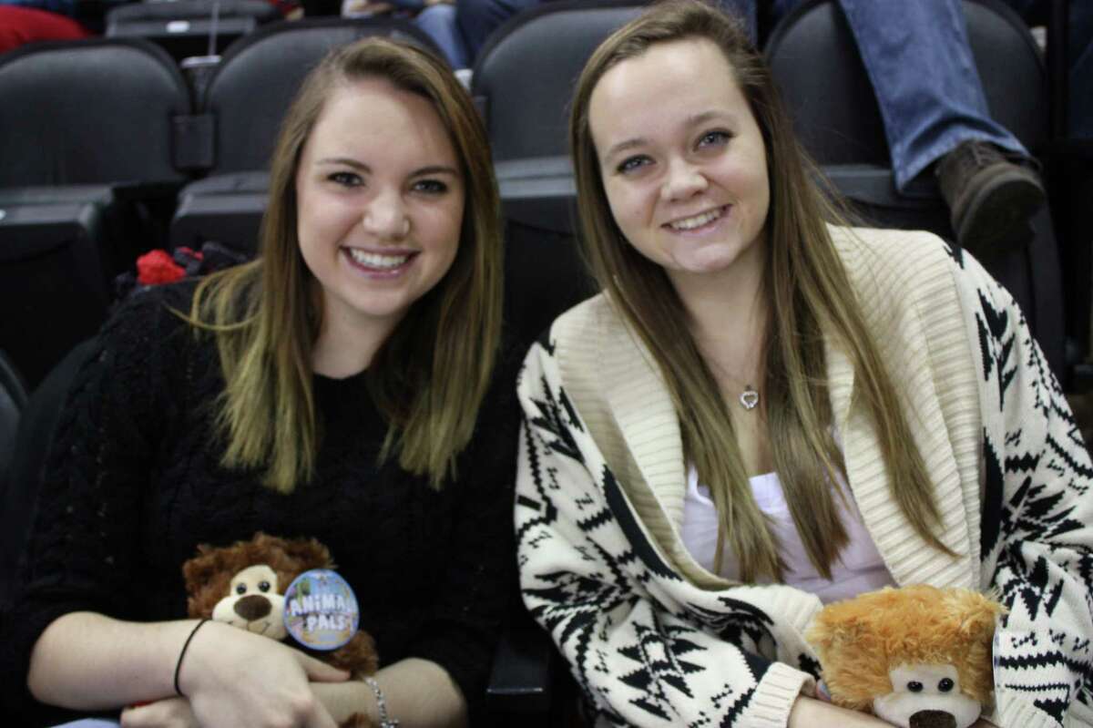It was the annual teddy bear toss night at the AT&T Center as the Rampage took on the Oklahoma City Barons.