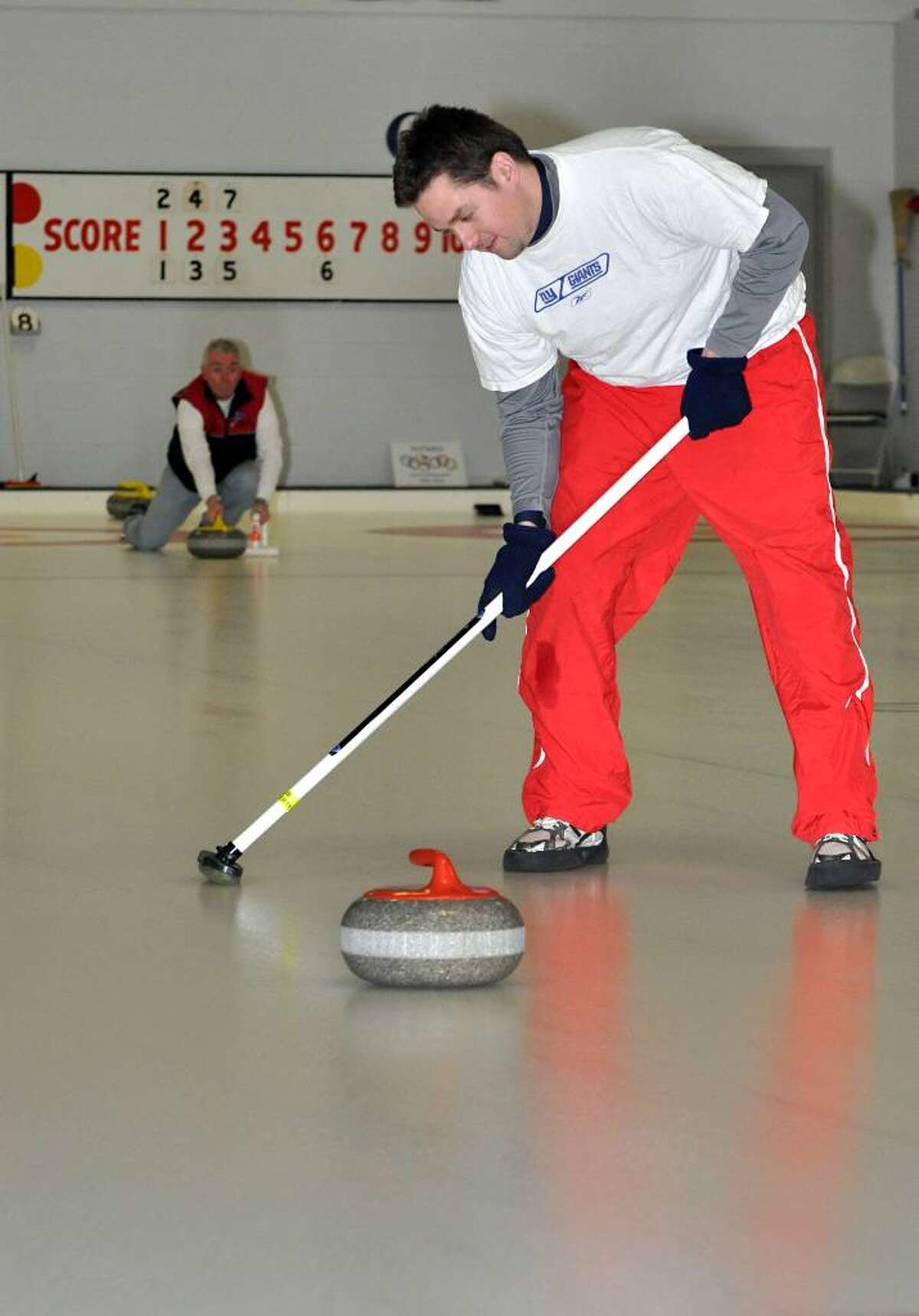 Pickens' Perspective A sports editor's trip to the curling rink