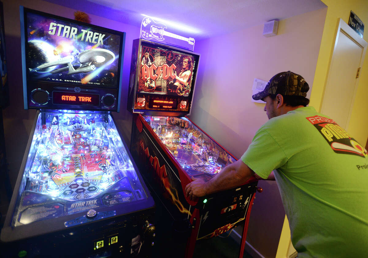 Pinball machines still glow for some