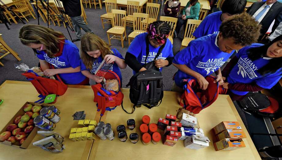 Kids help kids in fight against hunger Times Union