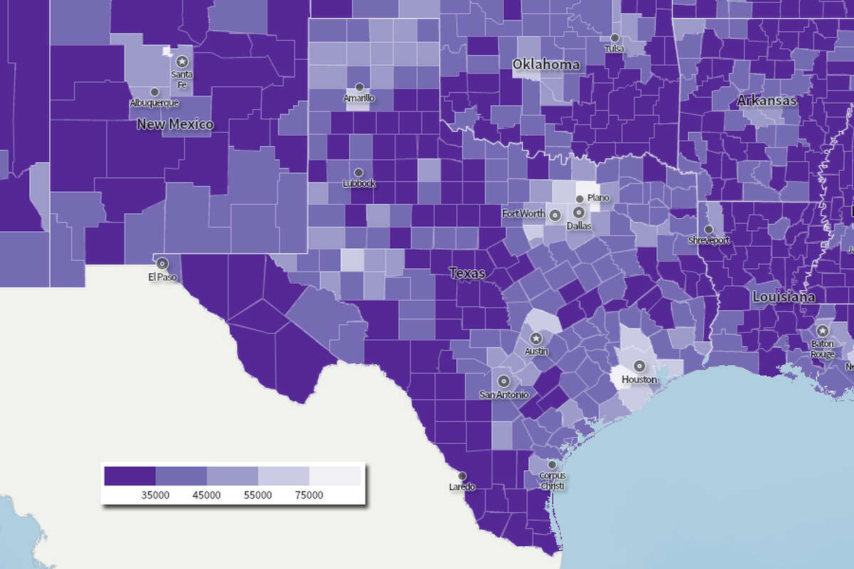 See how has changed in Texas' biggest cities over the last 22 years