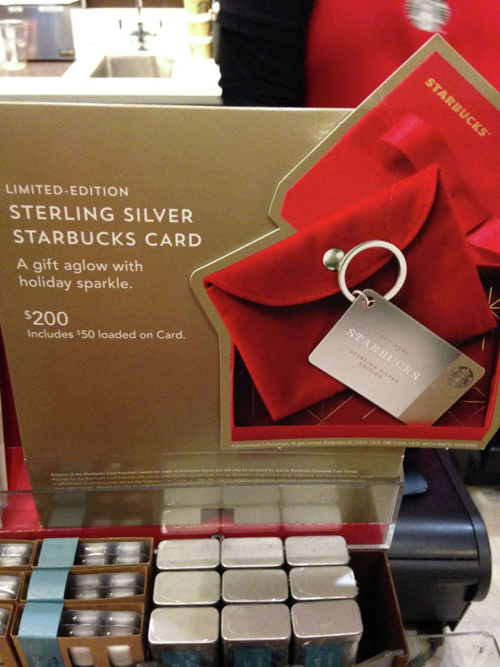 Premium' gift cards fly off shelves in Greenwich Starbucks