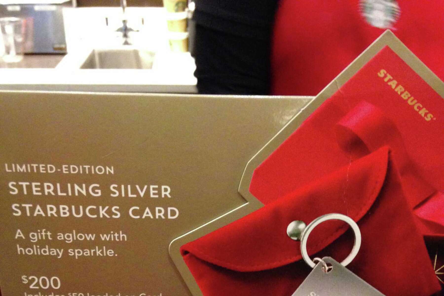 'Premium' gift cards fly off shelves in Greenwich Starbucks