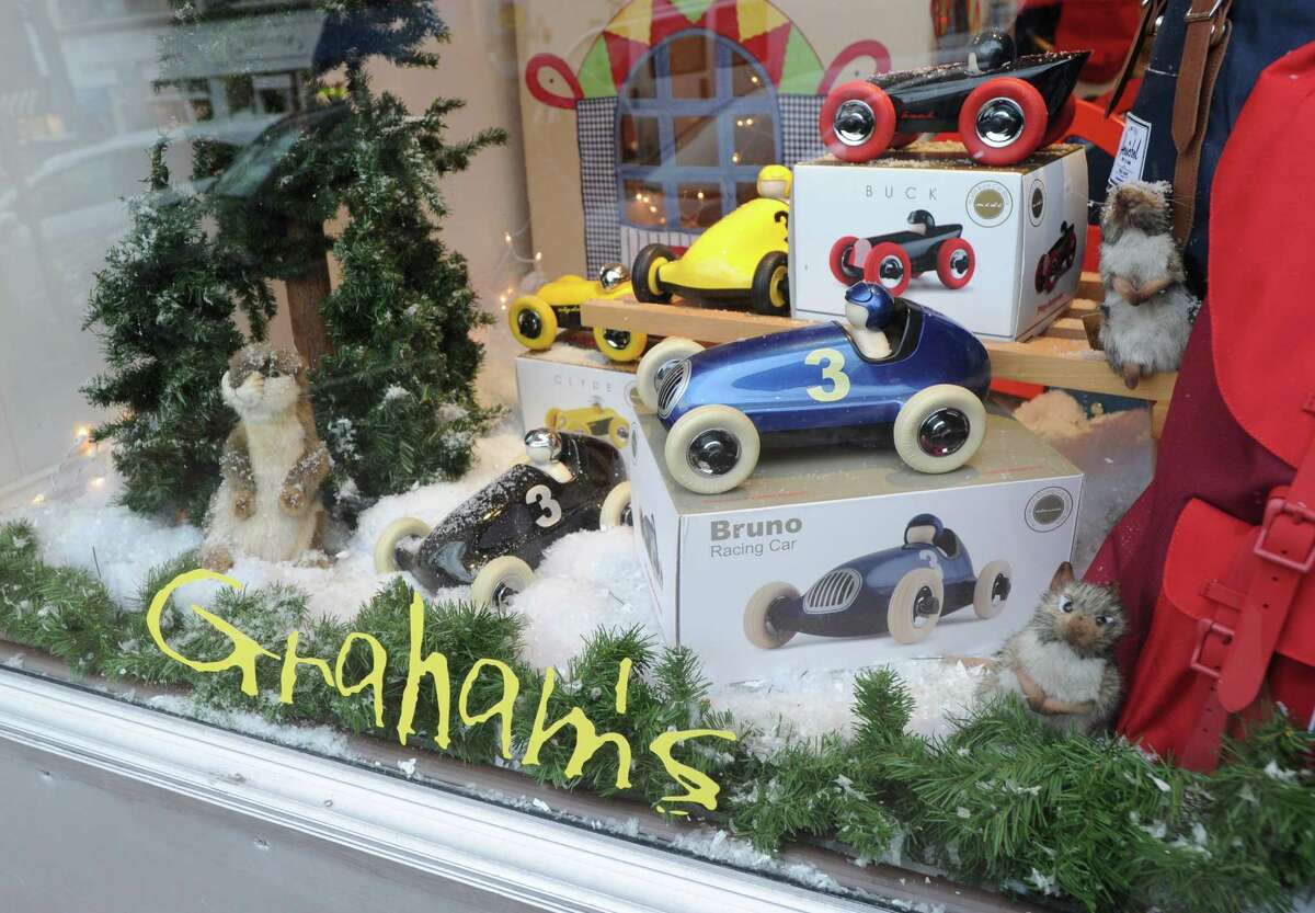 Graham's toy store at 60 Greenwich Avenue has closed down after 13 years.