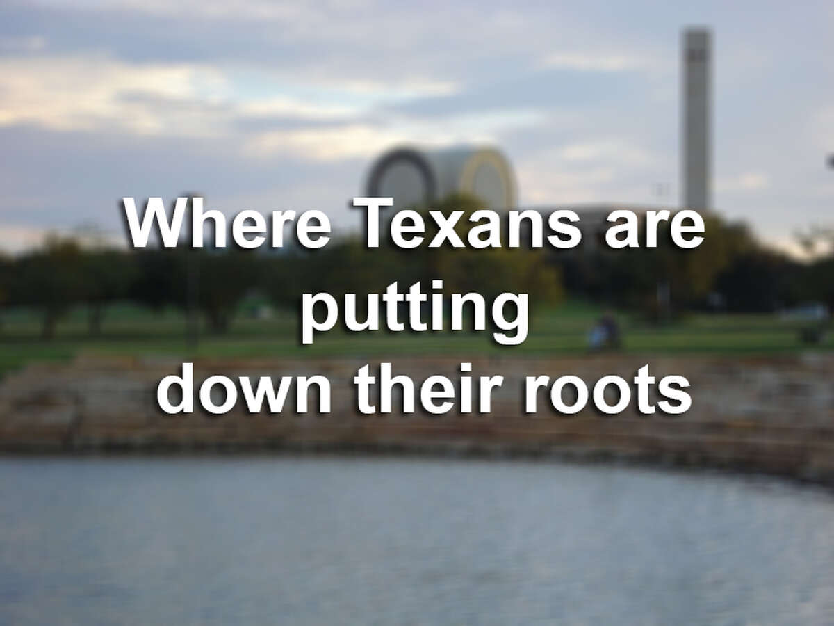 Governing compiled census data to show how entrenched or "deeply rooted" the populations of U.S. cities' are within their community.Scroll through to see which Texas cities are more "deeply rooted."