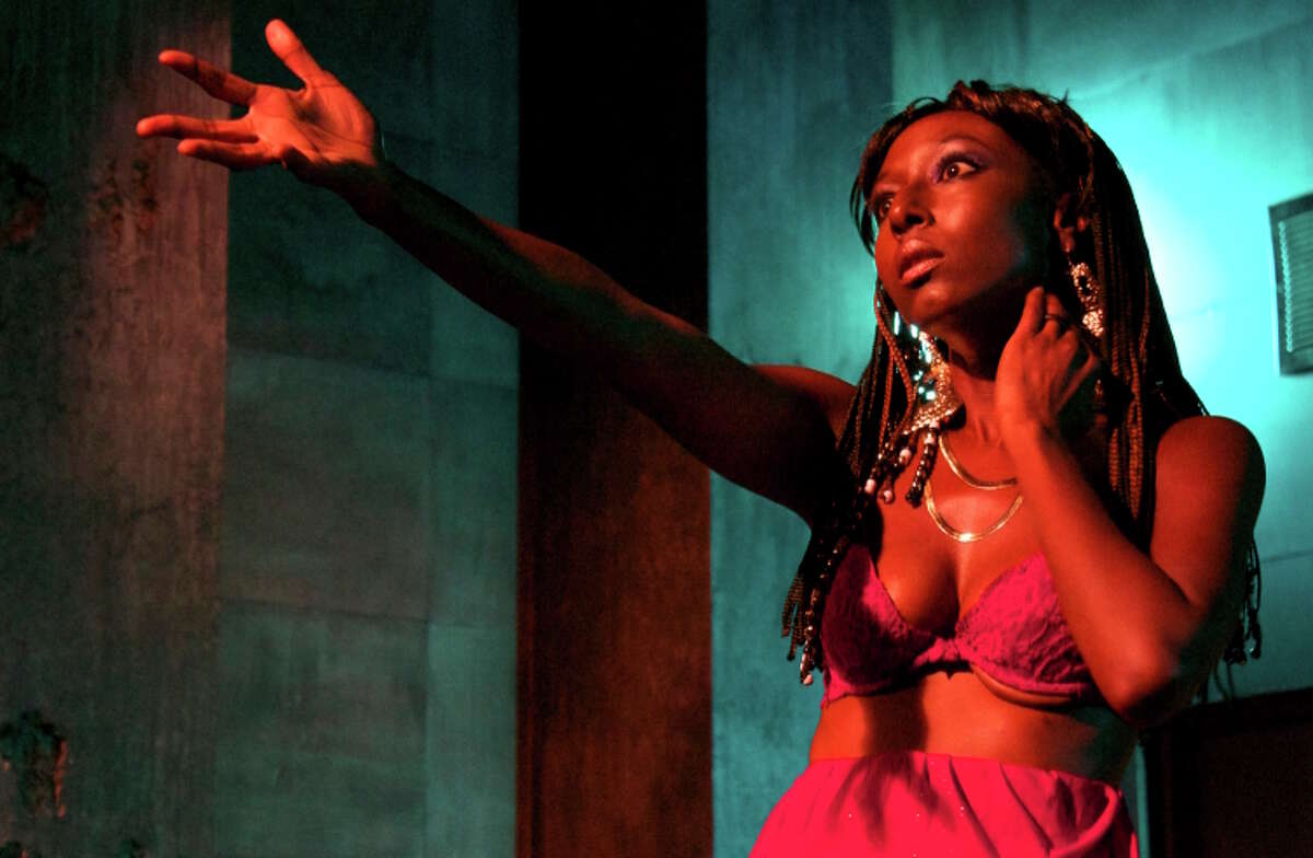 Britney Frazier, as Magnolia, relives her life during the crack cocaine epidemic in “Superheroes.”