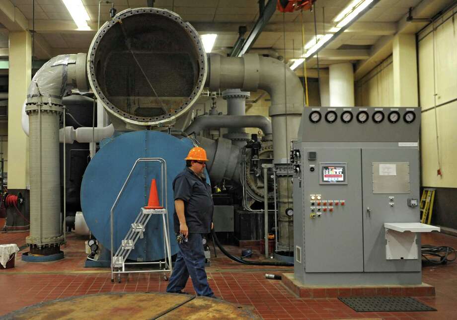 25M plan updates the big chillers at the Empire State Plaza Times Union