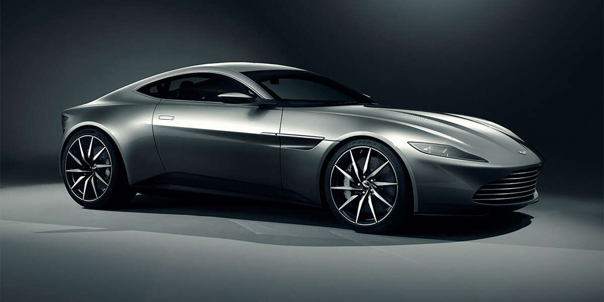 Aston Marton's DB10, the car built specifically for James Bond's newest film, "Spectre."