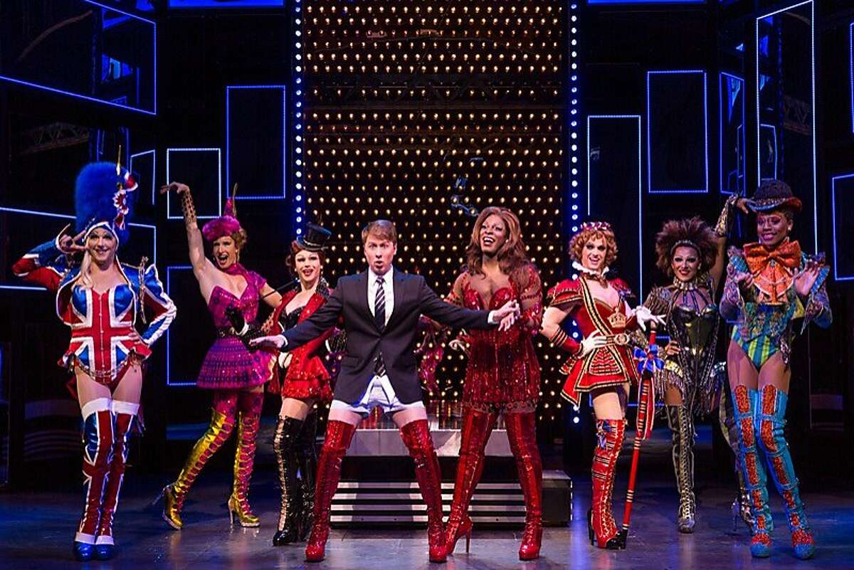 The touring company of "Kinky Boots" at the Orpheum