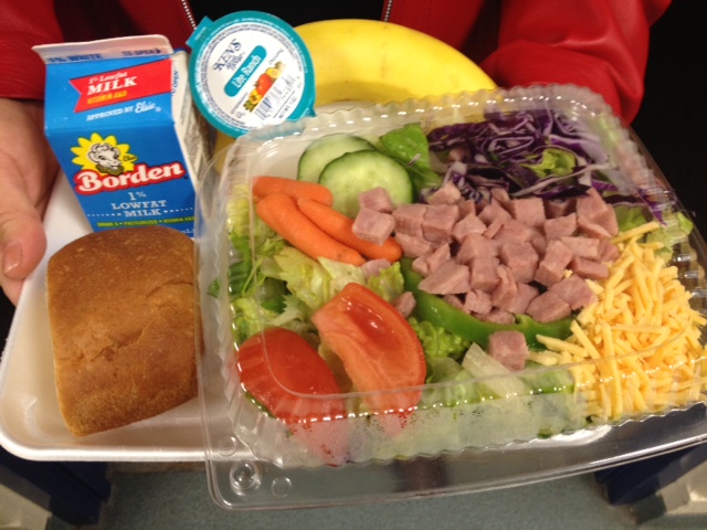 Chef's Salad Shakers introduced to the elementary schools in January!