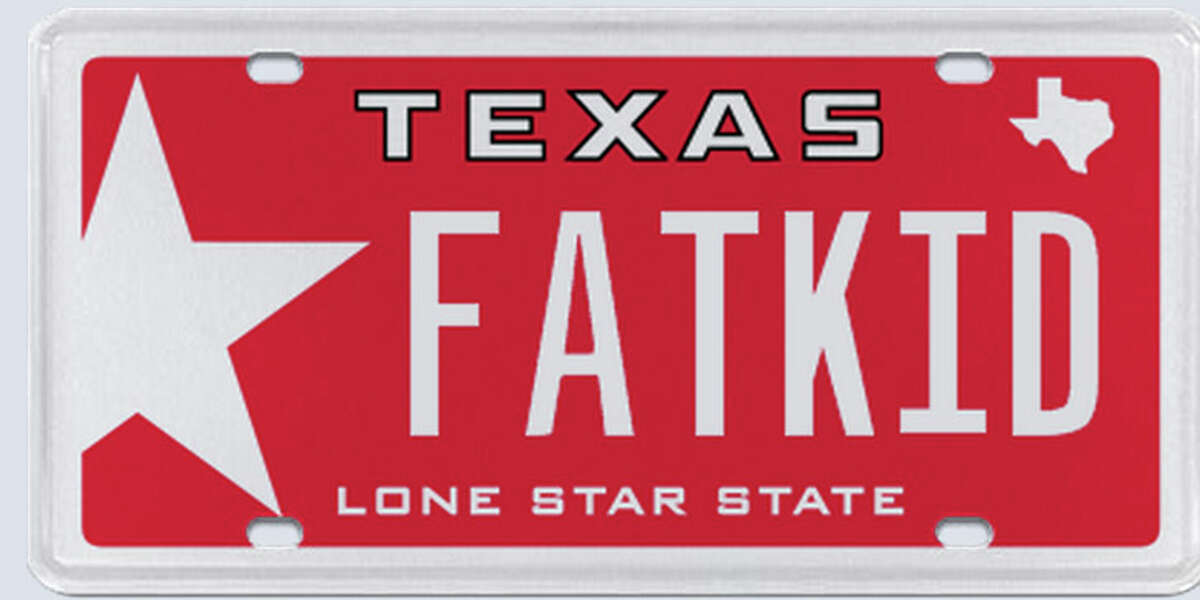Texans love to express themselves, but a few have crossed the line with license plates. Here are the license plates that have been recently rejected. This plate was rejected by the Texas Department of Motor Vehicles in the summer of 2013.