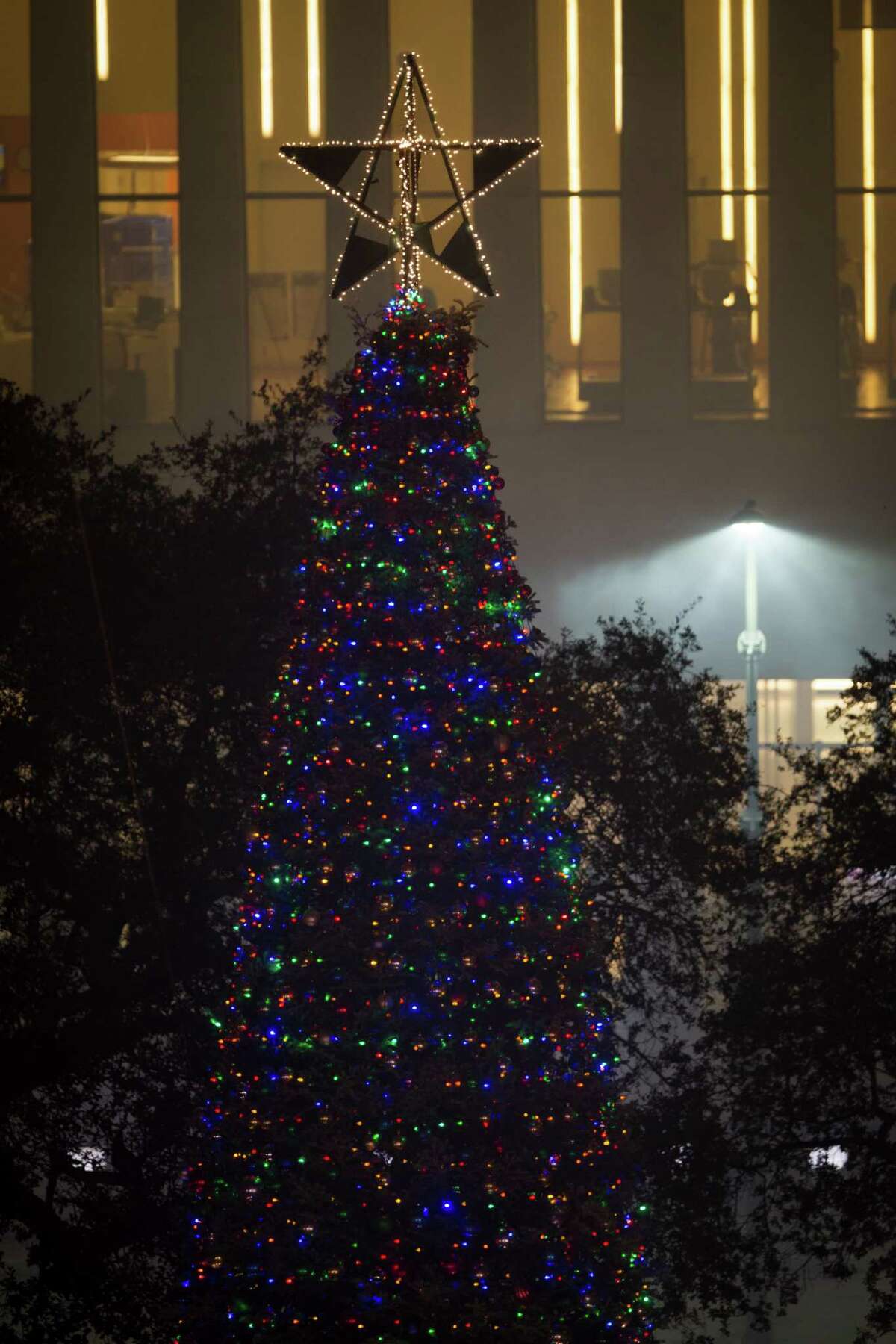 Houston Christmas party lights up the holidays