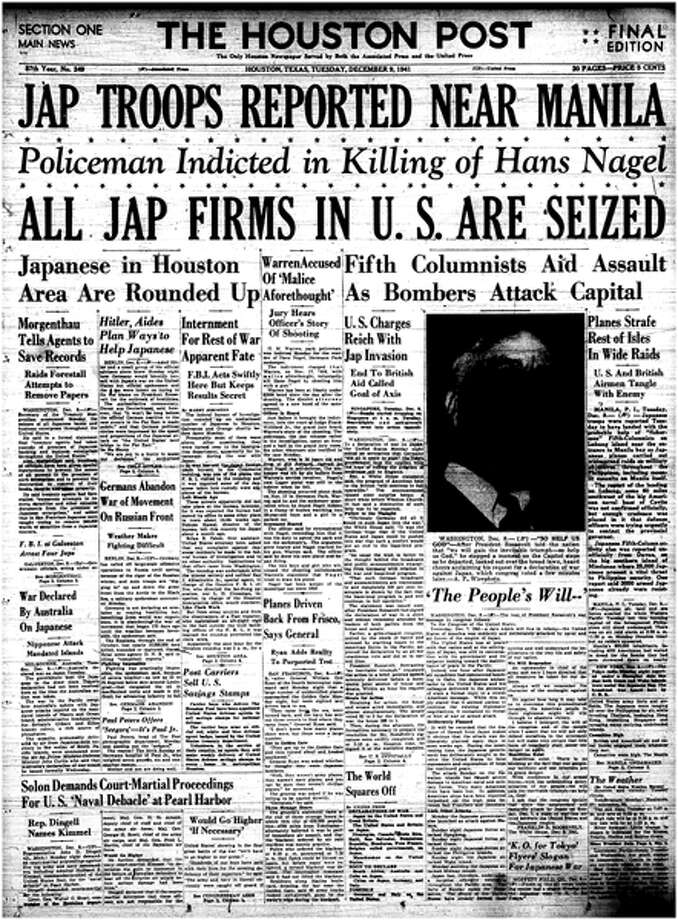 Newspapers react to Pearl Harbor attack - Connecticut Post