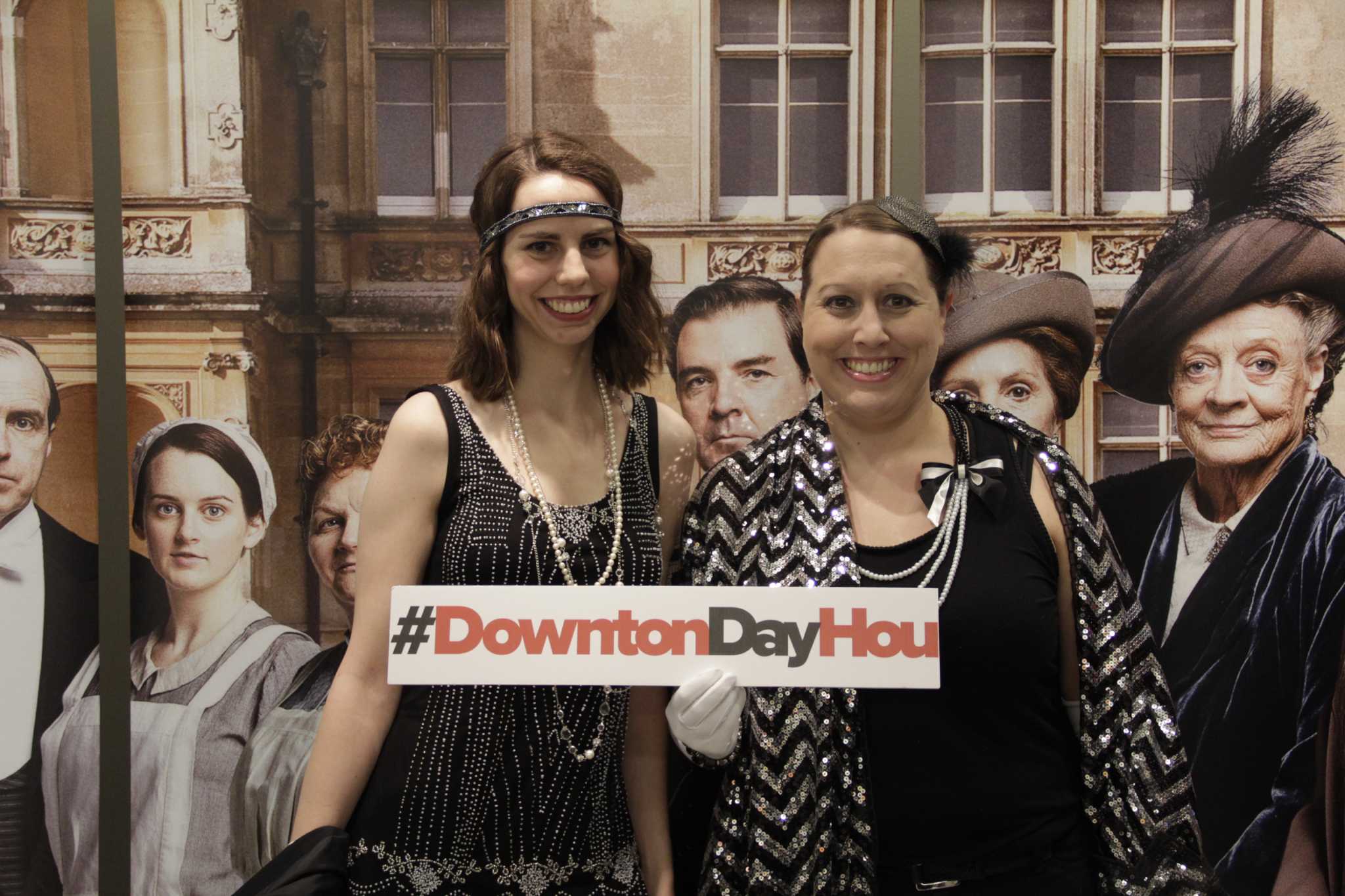 Downton Abbey fans dress up for local premieres