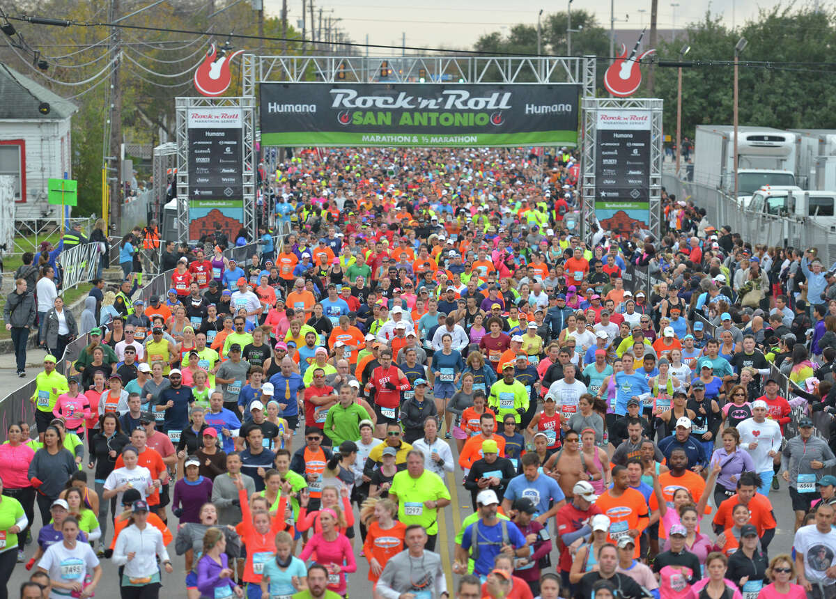 The 2014 Rock 'n' Roll San Antonio Marathon & 1/2 Marathon